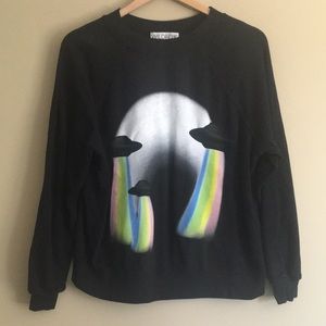 Wildfox RARE SAMPLE UFO Sommers Sweatshirt
